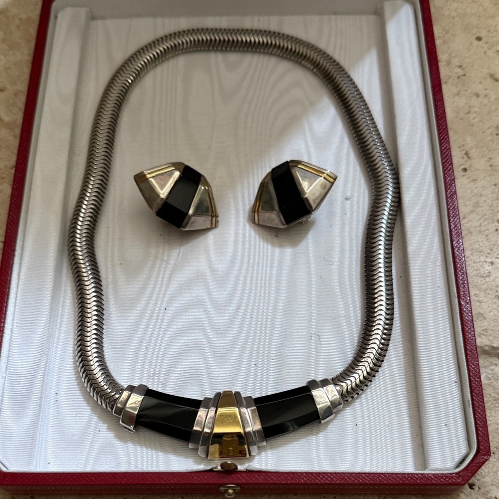 CARTIER “Flea Market” Collection Necklace and Earrings